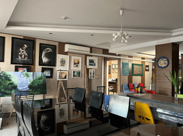 محیط آموزشگاه هنری صریر